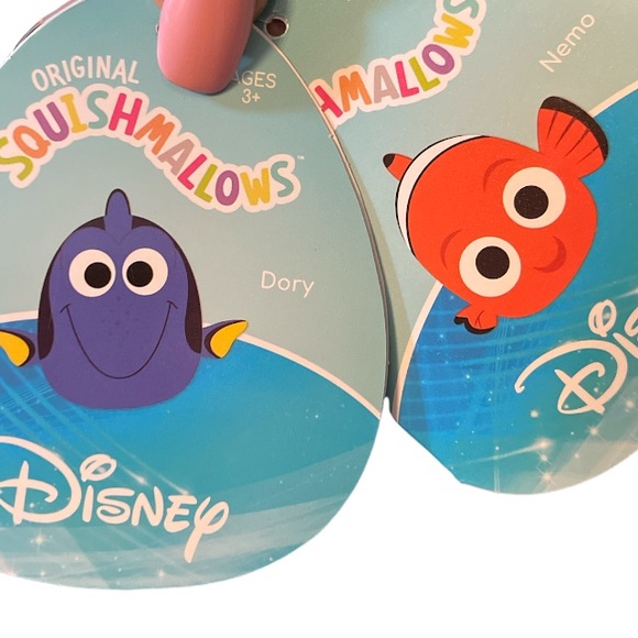 NEMO AND DORY 10” DISNEY BUNDLE NWT SQUISHMALLOWS - Picture 4 of 7
